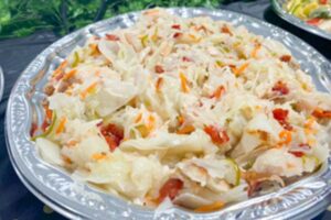 燻製鶏とかぶらのマリネ