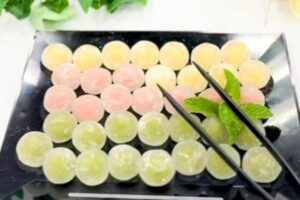 フルーツ風ミニ大福