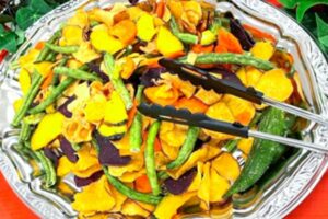 彩り野菜チップス