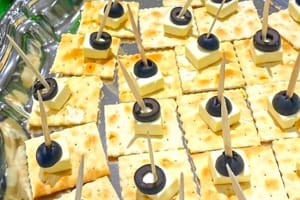 クリームチーズカナッペ