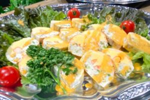 エビとウニのテリーヌ